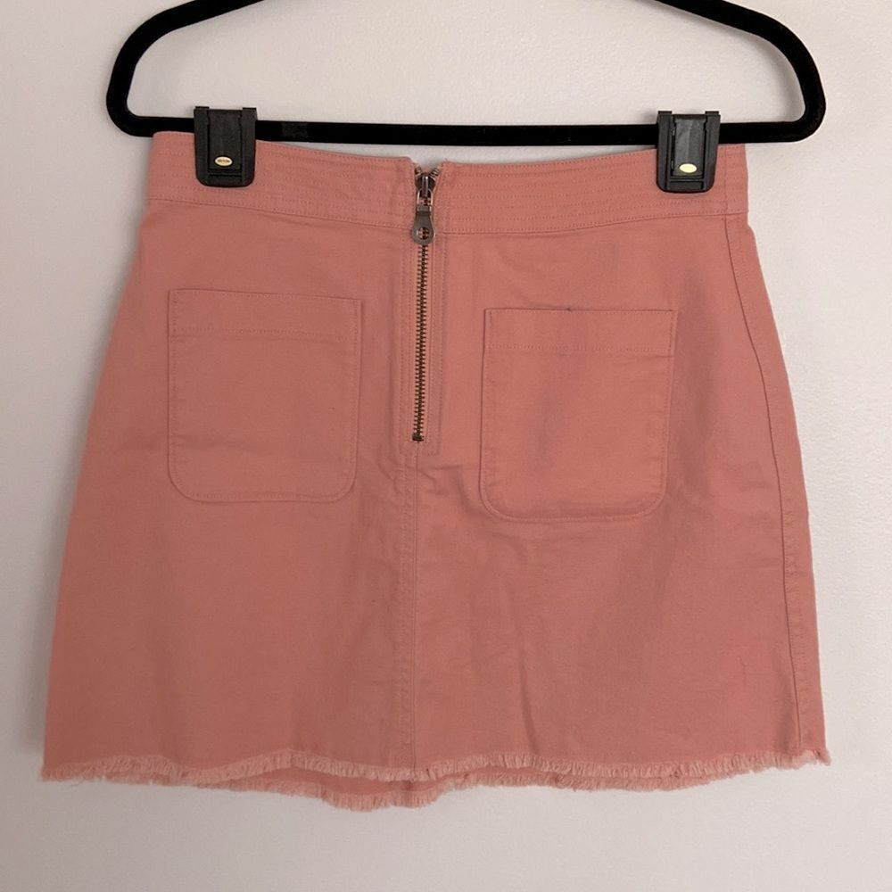 Madewell Light Pink Jean Skirt - Size 4‎